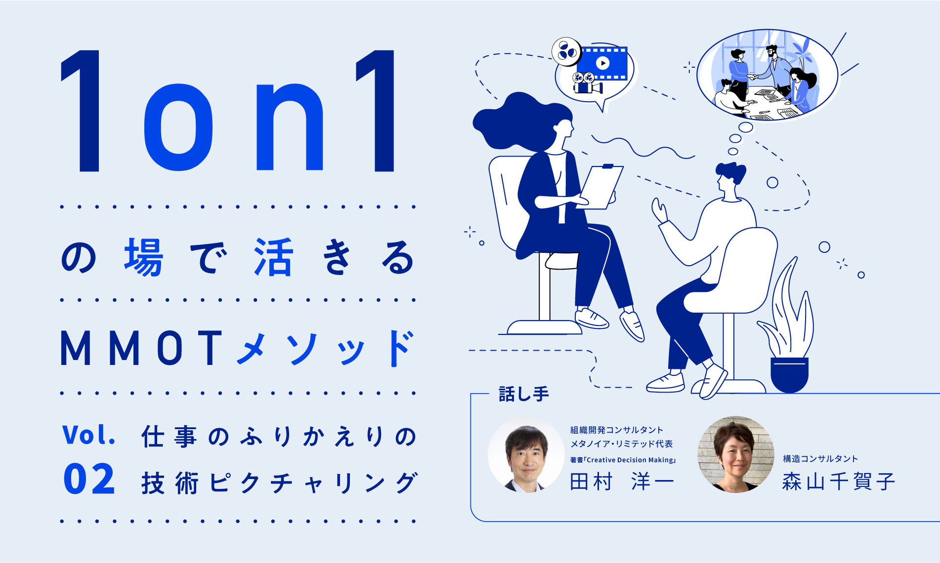 1on1の場で活きるMMOTメソッドvol.２ ～仕事のふりかえりの技術　ピクチャリング～